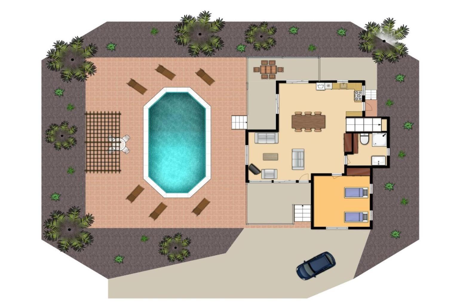 Villa Charoula Thio Polis Buitenkant foto